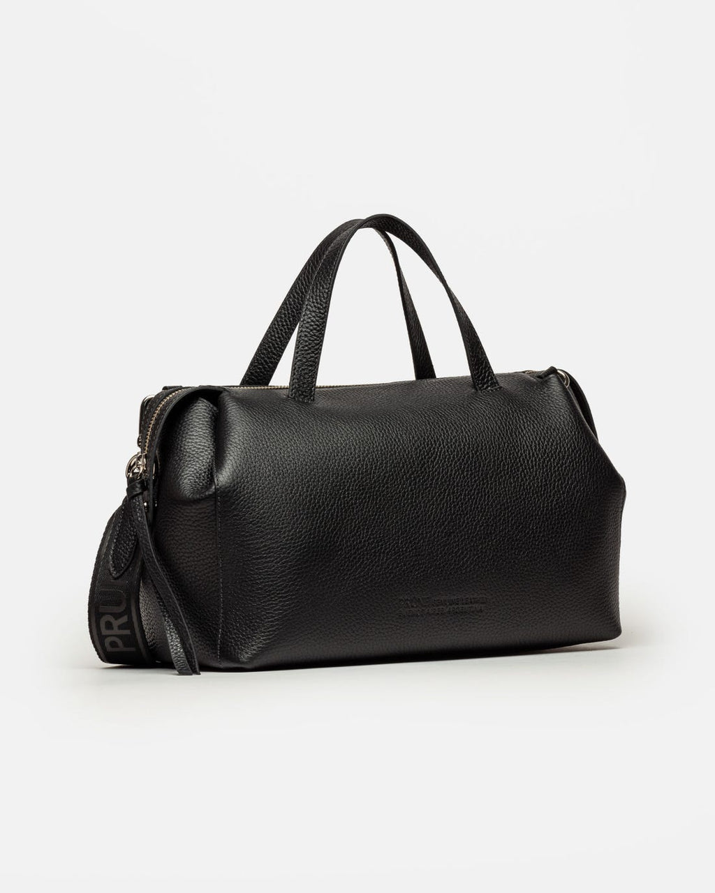 Cartera de mano Resort en cuero graneado