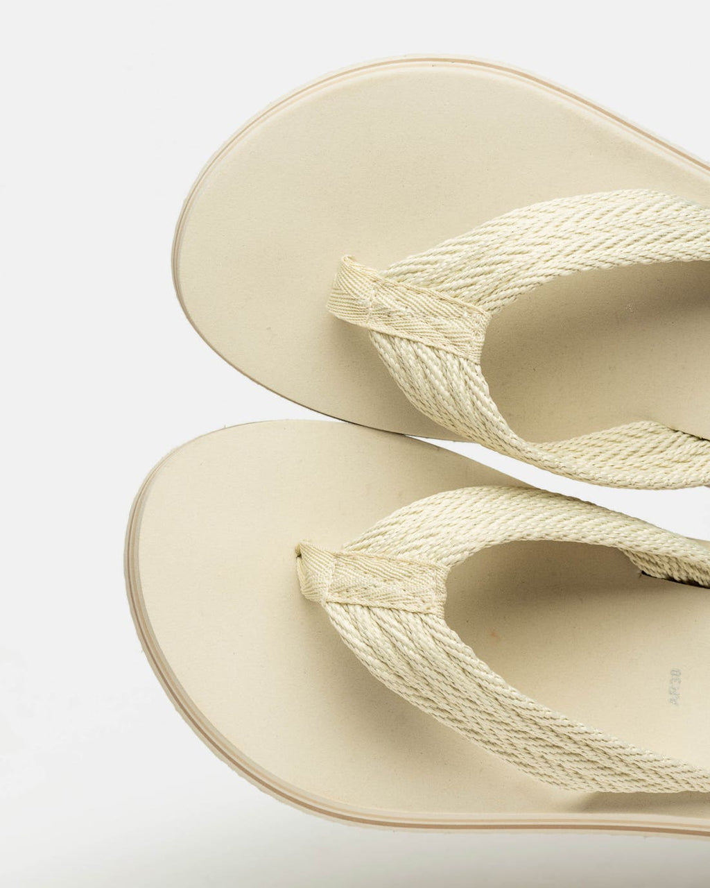 Sandalia media Bungalow en textil