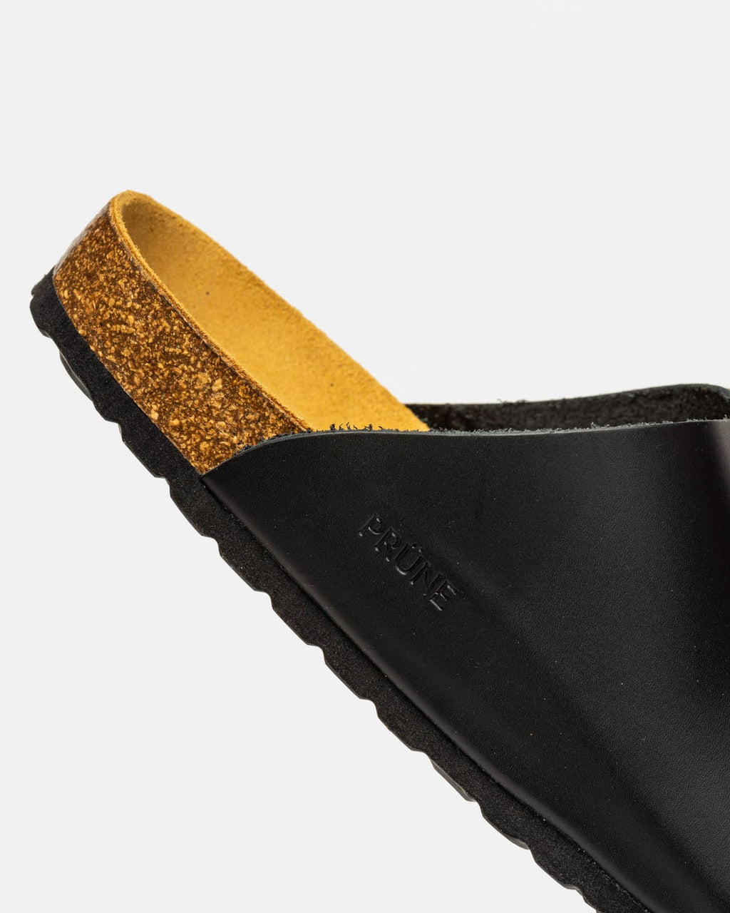 Sandalia baja Lena en cuero liso