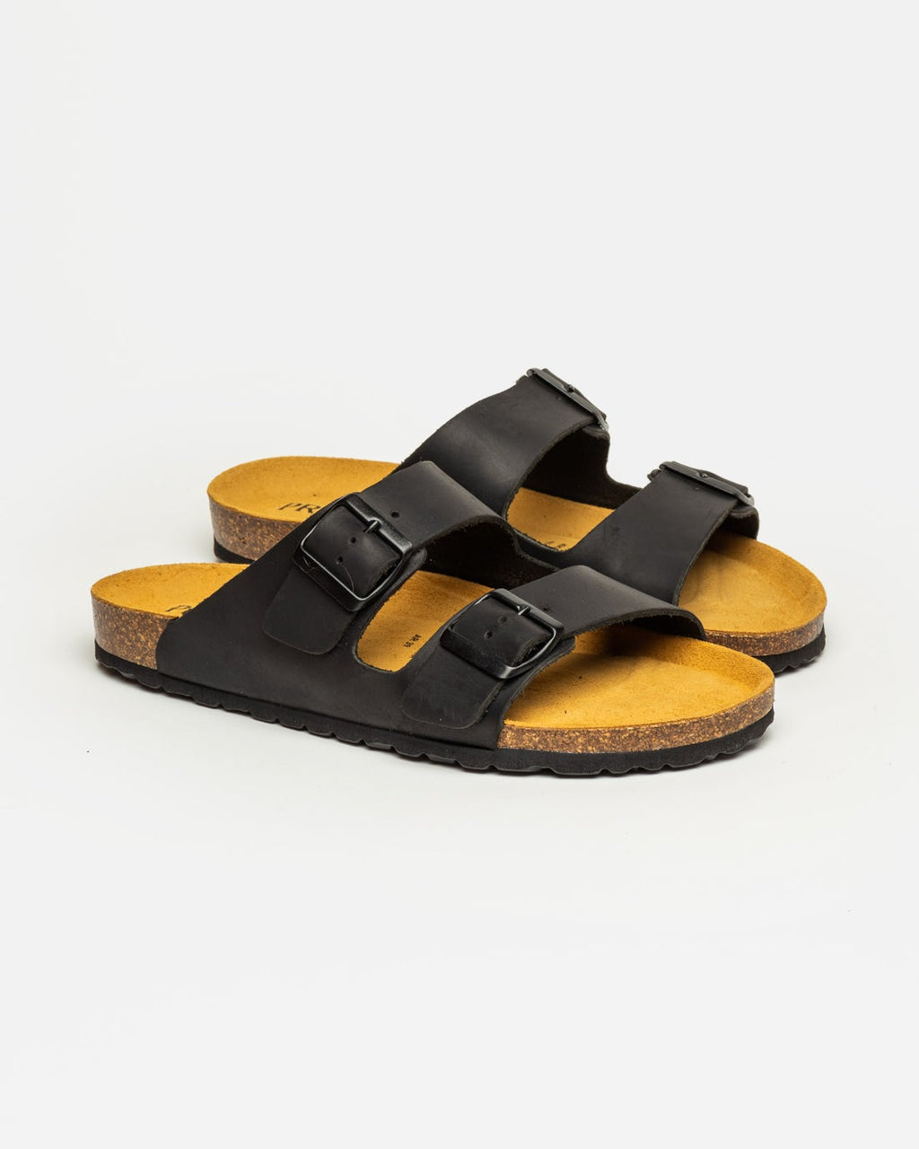 Sandalia baja Lenny en cuero liso