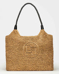 Bolso de playa Straw en raffia