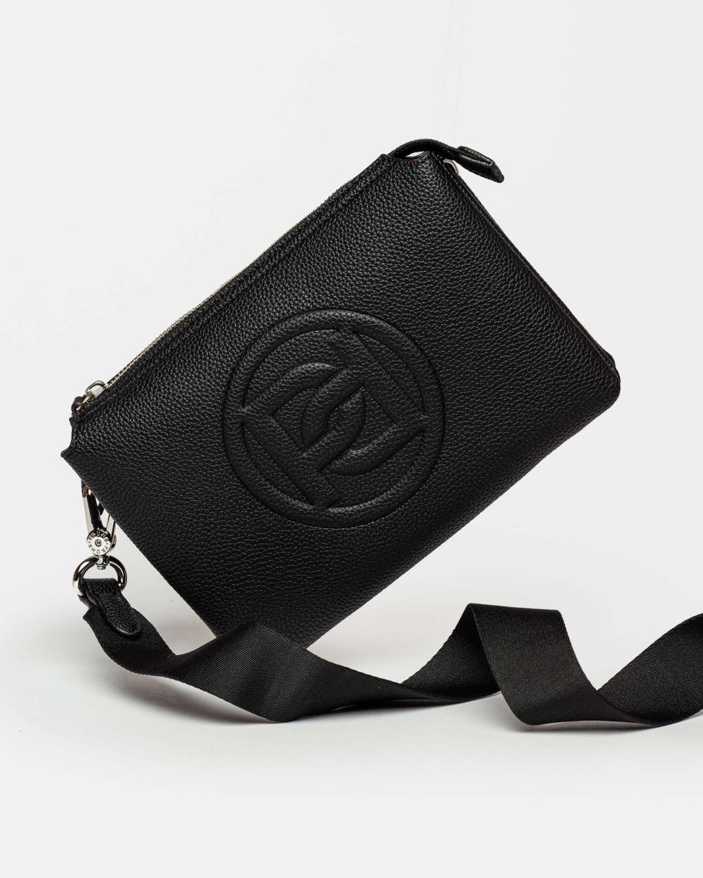 Bandolera Sign en efecto cuero