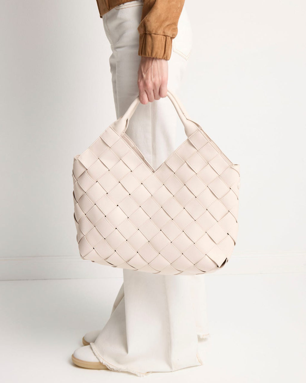 Shopper Rivera en efecto cuero graneado