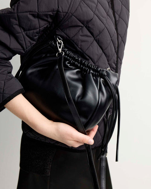 Bandolera Marine en efecto cuero